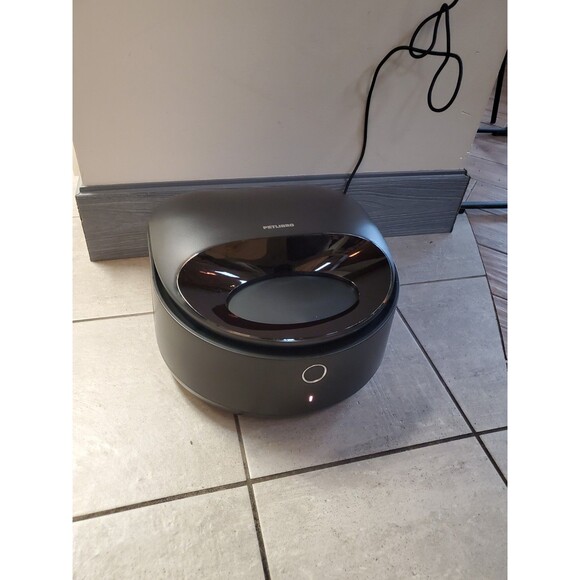 USED. PETLIBRO POLAR .STEEL BOWL. BLACK. WET FOOD PET CAT FEEDER  *LIKE NEW - Picture 4 of 11